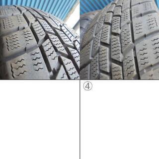 グッドイヤー ICENAVI6　165/70R14　4本　9分溝2本と8～9分溝と7～8分溝の画像