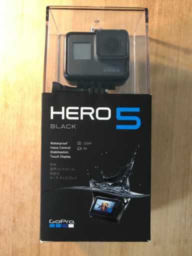 【値下しました】GoPro5本体　保護ガラスフィルム付