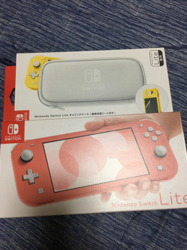 2点！Nintendo Switch コーラル新品セット売ります！！