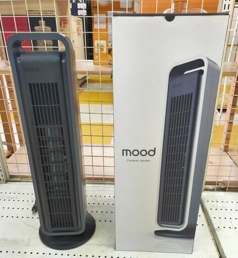 【リサイクルストアスターズ鹿大通り店】２０１３年製 ドウシシャ mood ムード セラミックヒーター MOD-CH1204(GY)