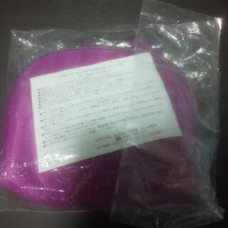 パープルのメイクアップポーチ👝の画像
