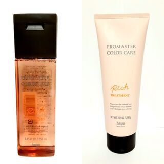 ホーユー　プロマスターカラーケア　リッチ　シャンプー＆トリートメ...