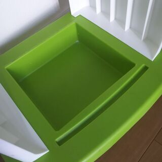２段 分別 ごみ箱 縦型の画像