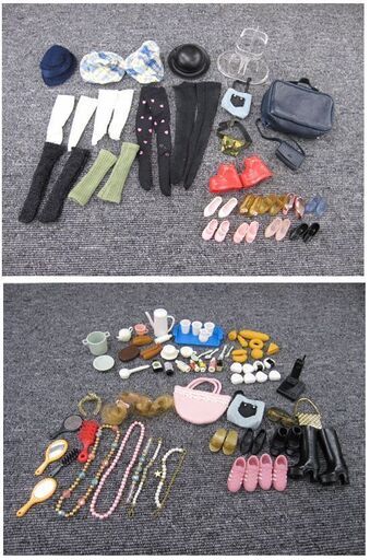 ☆リカちゃん ジェフ ドレス 服 家具 靴 鞄 帽子 アクセサリー等 まとめて まとめ売り リカちゃん人形 着せ替え 札幌 東区