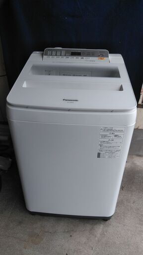 パナソニック全自動洗濯機　８㎏タイプ　２０１８年製