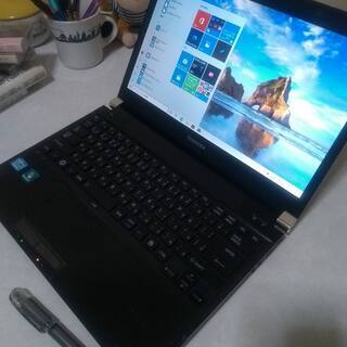 すぐ使えるスリムモバイルPC③/Windows10/東芝ダイナブック