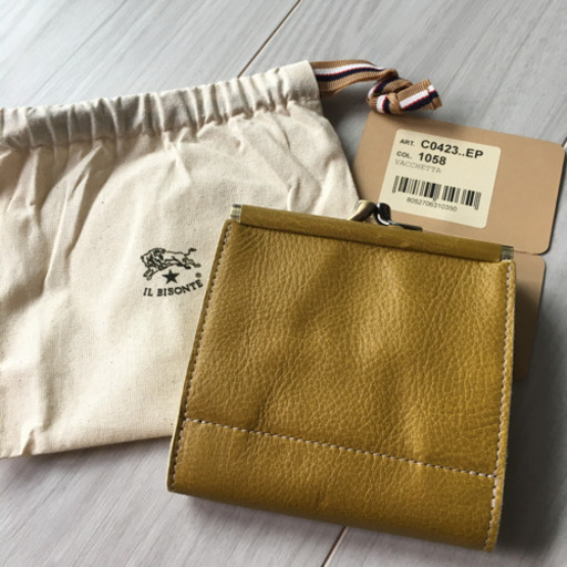 イルビゾンテ　二つ折り財布　がま口