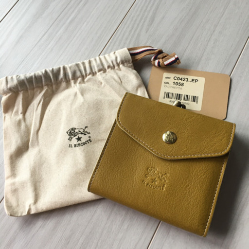 イルビゾンテ　二つ折り財布　がま口