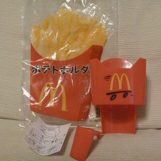 【値下げ】マック ポテトホルダー(マクドナルド)×未使用品×→開封済