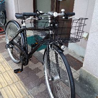 [BD]EXECUTIVE WIND 700cシティクロスバイク アルミ/7speed/LEDオート/ブラックの画像