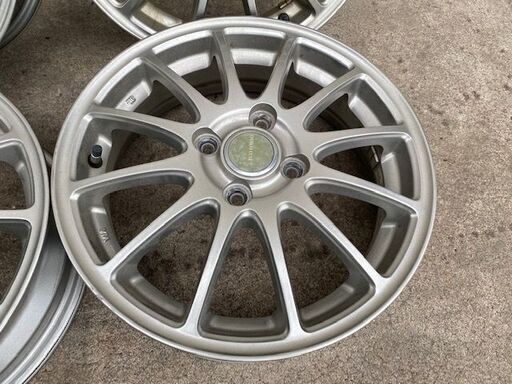 4本set ブリヂストン ECOFORME 15×4.5J 100 4H +47　タント　エヌボックス　軽自動車に