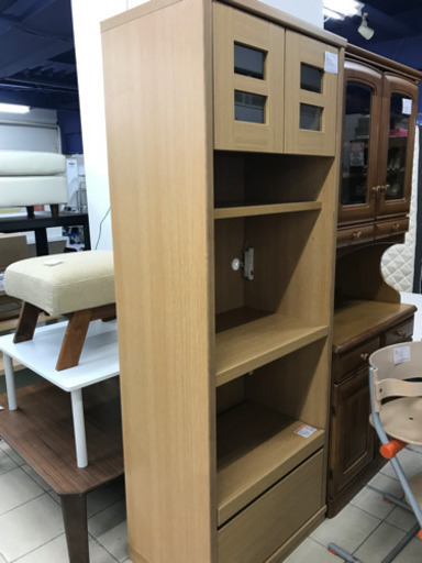 万能 食器棚 個別スイッチ付きコンセント4口 幅70cm×奥行45cm×高さ191cm