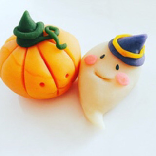 ハロウィン練り切りレッスン