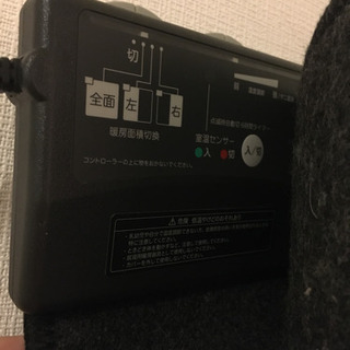 無印良品　ホットカーペットの画像