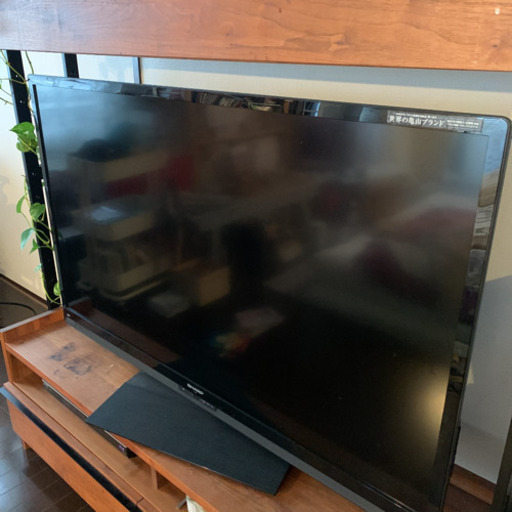 52V 大迫力のSHARP AQUOS 液晶テレビ