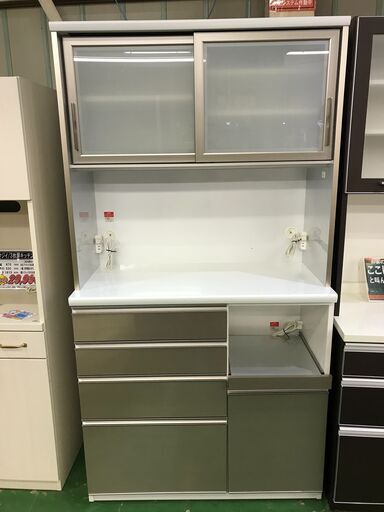 ユーアイ　スライド扉キッチンボード