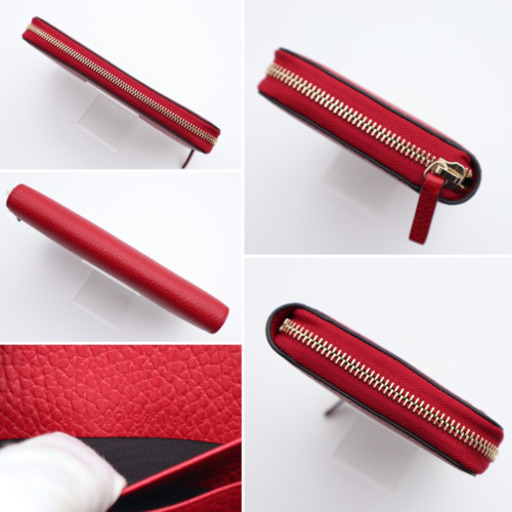 《GUCCI/インターロッキング GGロゴ ラウンドファスナー 長財布》Sランク