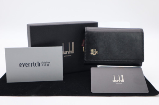 《Dunhill/6連キーケース》Sランク 未使用品 ブラック 極美品 箱 布