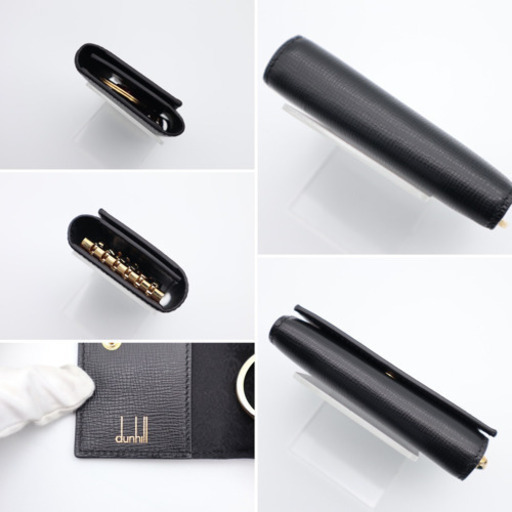 《Dunhill/6連キーケース》Sランク 未使用品 ブラック 極美品 箱 布