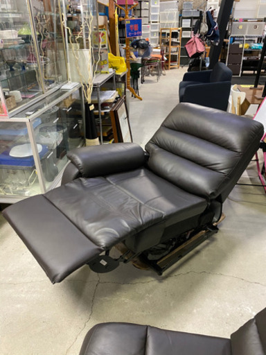極上美品！展示品！ニトリ 3人用 電動リクライニングソファ ビリーバー3 ダークブラウン