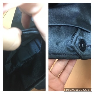 ミリタリーウェア　ALPHA  INDUSTRIES MP-TEX タイタンクロス 撥水 フィールドジャケット 黒  メンズLの画像