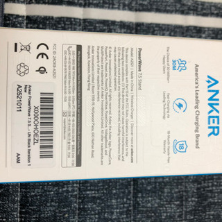 ANKERワイヤレス充電器　未開封