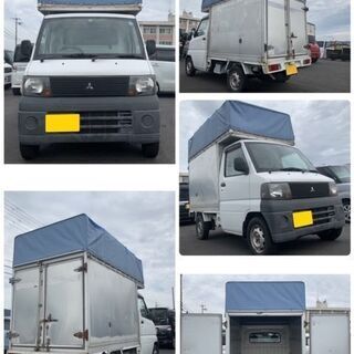 検査あり！令和２年12月まで ☆ミニキャブトラックパネル幌 ☆の画像