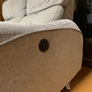 ジャンク品　電動2人掛けソファの画像