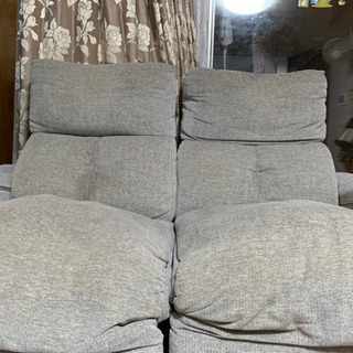 ジャンク品　電動2人掛けソファの画像