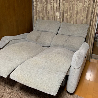 ジャンク品　電動2人掛けソファの画像