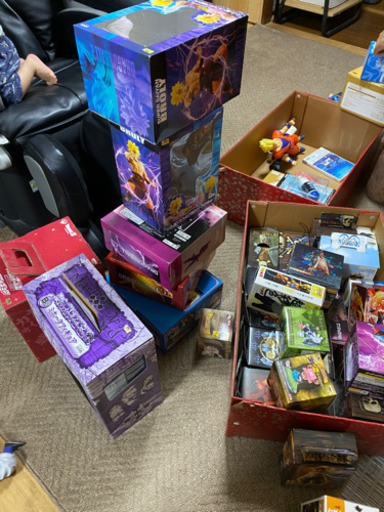 えげつない量のドラゴンボールとワンピースのフィギュア！かなーり大量！まとめて