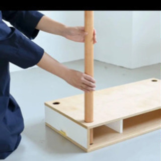 お譲り先が決まりました。ideacoスリムデスク　北欧　1ヶ月使用の画像