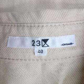 古着　23区　7分袖シャツの画像