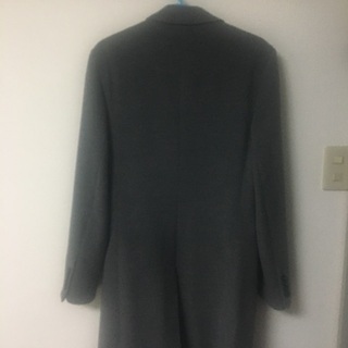 最終値下げ！ZARA メンズチェスターコート グレーの画像