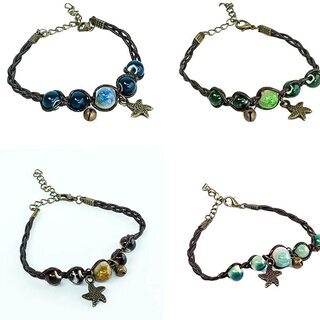 【新品】【4本セット】ブレスレット レディースバングル 腕輪 ジ...