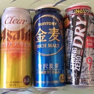 早い者勝ち【未開封】缶ビール等々21本