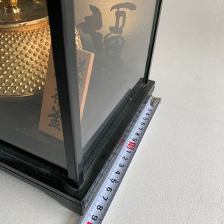 値下げ　金の招福茶釜の画像