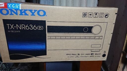 オンキョーAVアンプTXーNR636B 7.2CHアンプ完動品