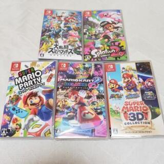 新品未開封　Nintendo Switch　人気ソフト5本セット