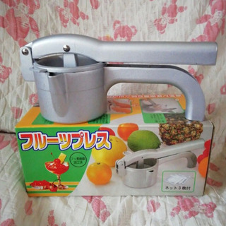 フルーツプレス 生ジュース フッ素樹脂加工