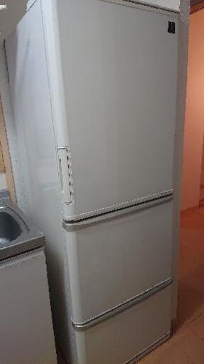 決まりました。シャープ 冷蔵庫 350L 両開き