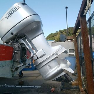 交渉中です★ボート船　日産22　船外機ヤマハ115　釣り船の画像