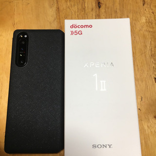 Xperia 1 ii ブラックほぼ新品シムフリーの画像