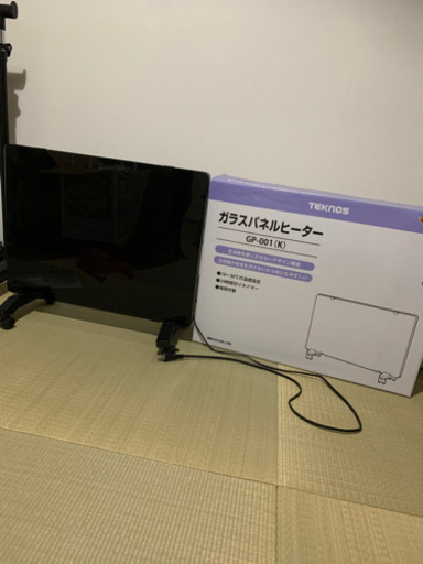 ガラスパネルヒーター