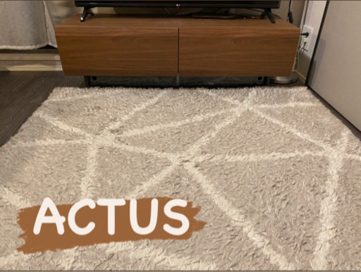 【値下げ！】ACTUS ラグ