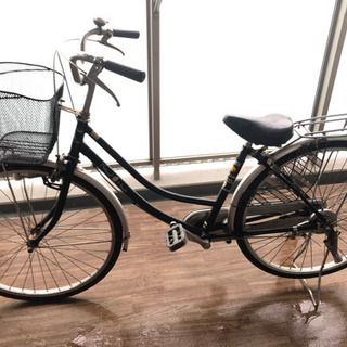 26インチ　自転車　※カゴは新品