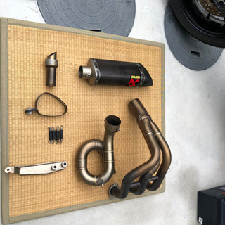 MT-09 社外マフラー　Akrapovic Racing Line Carbon  の画像