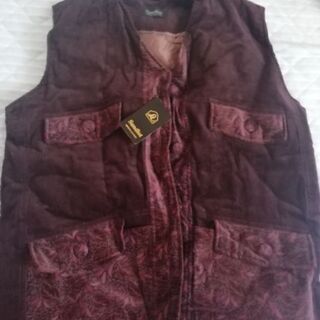 未使用！コート、ベストの三点セットの画像