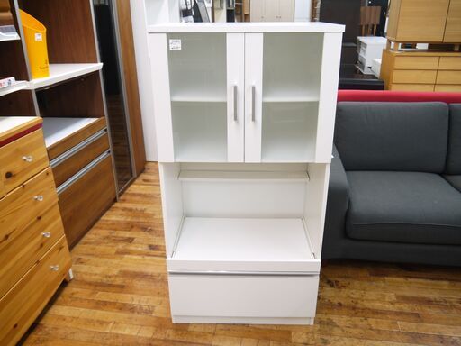 2枚扉ミニカップボードのご紹介!有料配送有り【トレファク入間店家具紹介209】