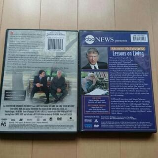 モリー先生との火曜日 & Lessons of living 2本DVDの画像